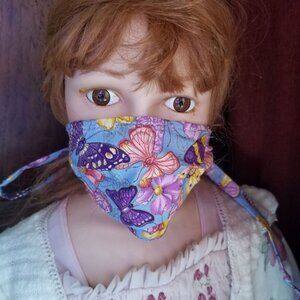 Kid Size Mask w/ Silver/Copper Filters-Butterfly